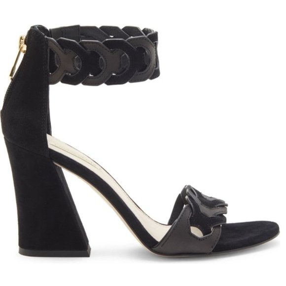 black block heels size 11